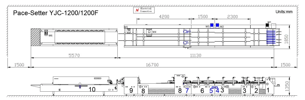 Yaojia 4 6 Corners Box Folder Gluer Machine Folding Carton Paper Box Bag Food Cake Pizza Plate Lid Straw Cup/ Folding Gluing Pasting Forming Making Machine